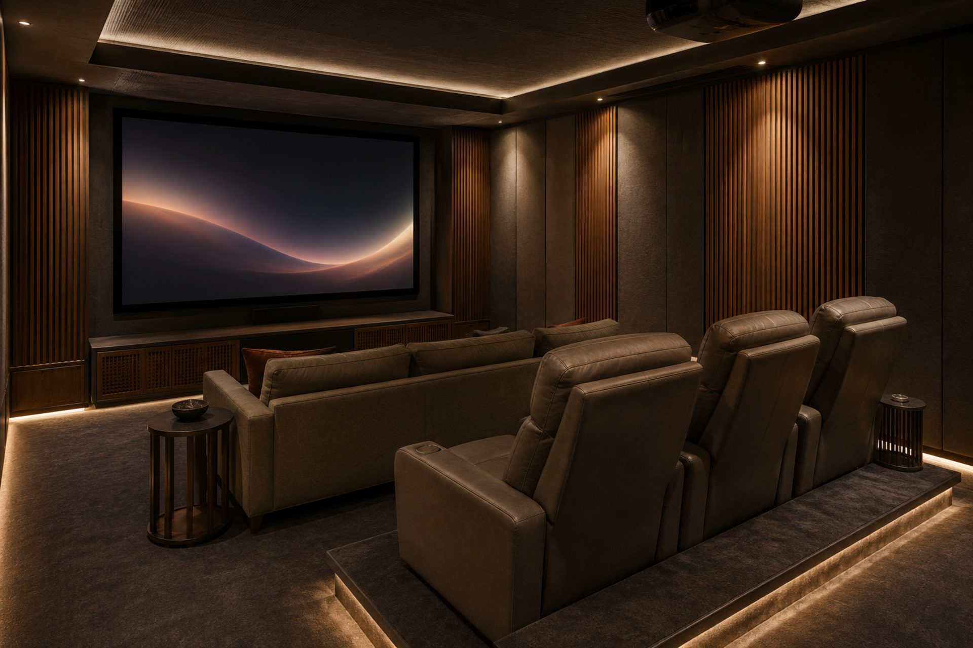 Private Home Theatre Lounge